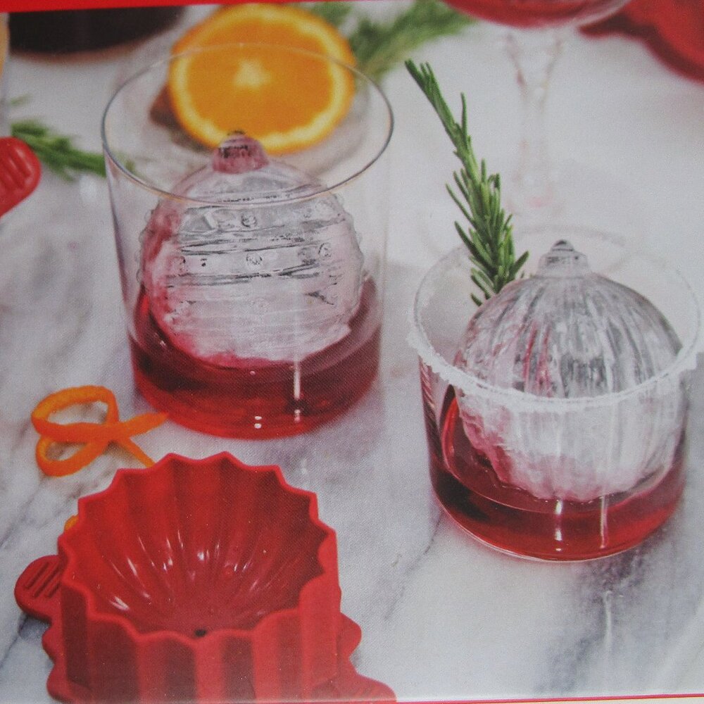NIB silicone ice ornament molds